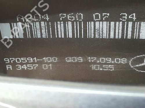 Rear left exterior door handle MERCEDES-BENZ C-CLASS (W204) C 220 CDI (204.008) | BP4684635C130