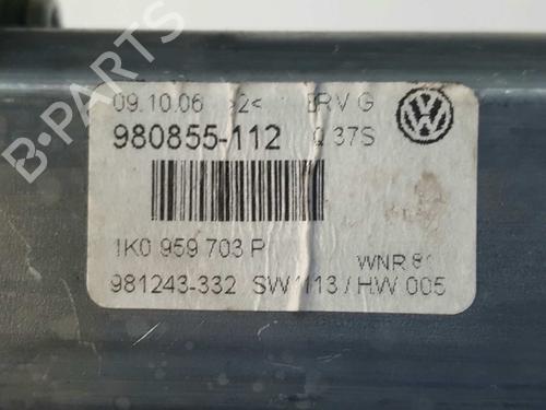 Left rear window motor VW PASSAT B6 (3C2)  | BP6590087E23 