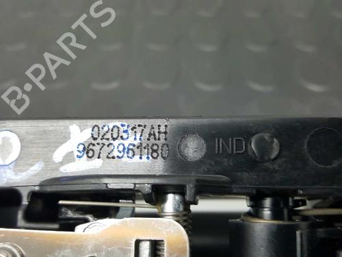 Rear left exterior door handle PEUGEOT 2008 I (CU_) 1.2 THP 110 / PureTech 110 | BP2734533C130