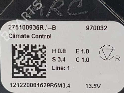 Climate control RENAULT CLIO V (B7_) 1.0 TCe 90 (B7MT) | BP8231785I5