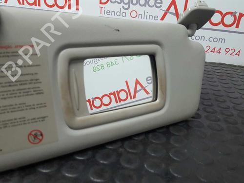 Right sun visor RENAULT MEGANE III Hatchback (BZ0/1_, B3_) 1.6 16V (BZ1B, BZ1H) | BP2772104I2 