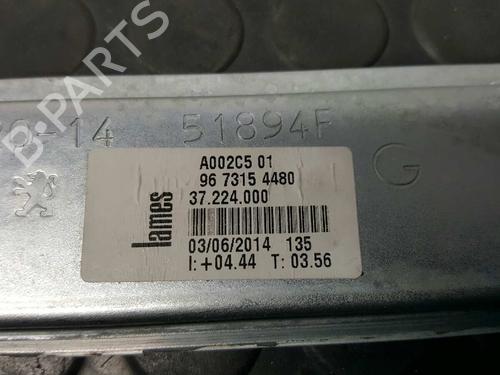 Front left window mechanism PEUGEOT 208 I (CA_, CC_) 1.4 HDi | BP2768668C22