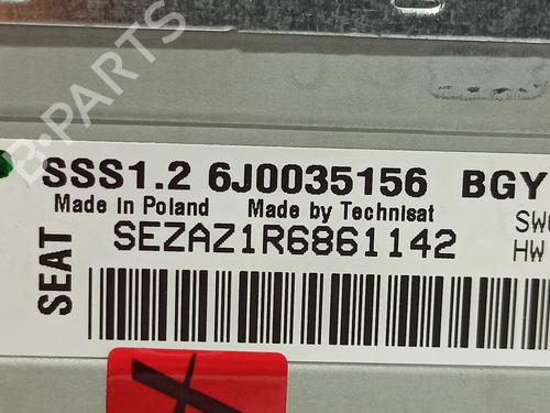 Radio SEAT IBIZA IV (6J5, 6P1) 1.2 TSI | BP12849219E6