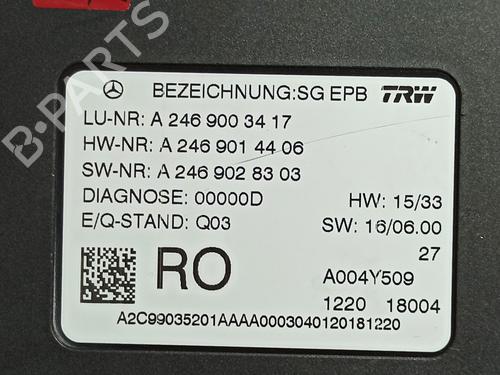 Electronic module MERCEDES-BENZ CLA Coupe (C117) CLA 200 CDI / d (117.308) | BP27925936M83 