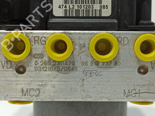 Pompe ABS PEUGEOT 307 (3A/C) 2.0 HDi 90 | BP29602025M43