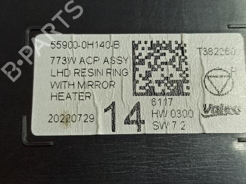 Climate control TOYOTA AYGO X (_B7_) 1.0 VVT-i (KGB70) | BP29415425I5 