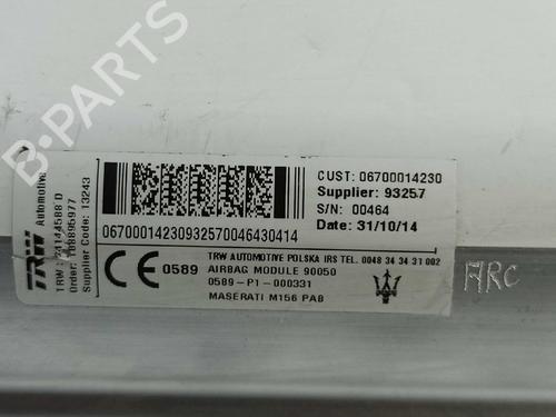 Passenger airbag MASERATI GHIBLI III (M157) 3.0 S Q4 | BP8952916C10 