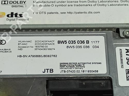 Modulo electronico AUDI A4 B9 (8W2, 8WC) 2.0 TDI | BP27290000M83 