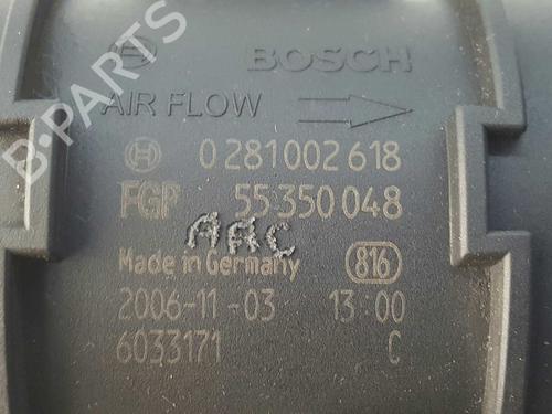 Mass air flow sensor CHEVROLET LACETTI (J200) 2.0 D | BP7882407M95 