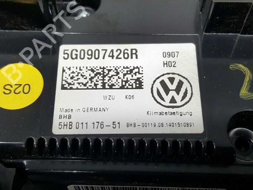 Climate control VW GOLF VII (5G1, BQ1, BE1, BE2) 1.6 TDI | BP2751311I5