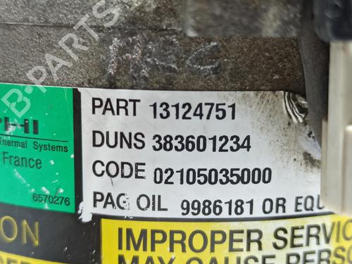 AC compressor OPEL ASTRA H (A04) 1.7 CDTI (L48) | BP29415460M34 