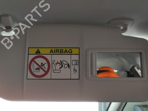 Right sun visor FIAT 500L (351_, 352_) 1.4 (199LYB1B) | BP16662651I2