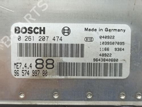 Engine control unit (ECU) PEUGEOT 307 (3A/C) 1.6 16V | BP32035254M57
