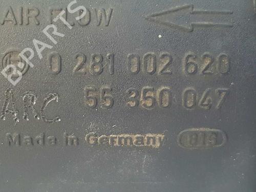 Mass air flow sensor OPEL MERIVA A MPV (X03) 1.7 CDTI (E75) | BP9220549M95