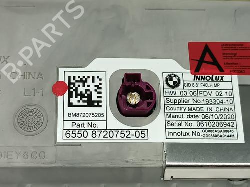 Display monitor BMW 1 (F40) 118 d | BP22613359C48 