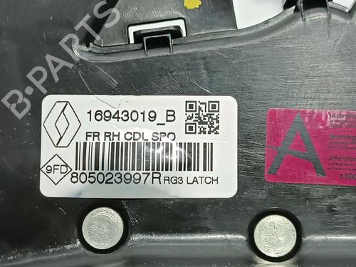 Front right lock RENAULT MEGANE IV Hatchback (B9A/M/N_) 1.5 Blue dCi 115 (B9A6) | BP9514144C97