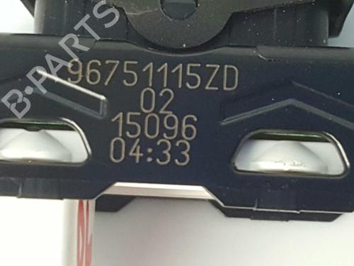 Right front window switch PEUGEOT 2008 I (CU_) 1.6 HDi | BP6510627I26