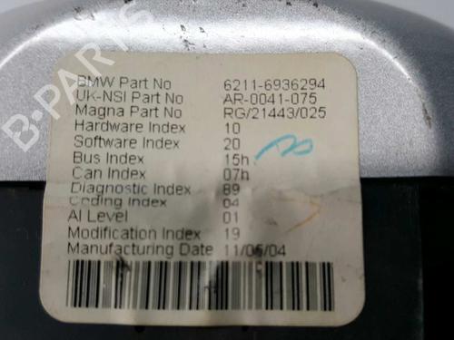 Instrument cluster MINI MINI (R50, R53) Cooper | BP6629662C47