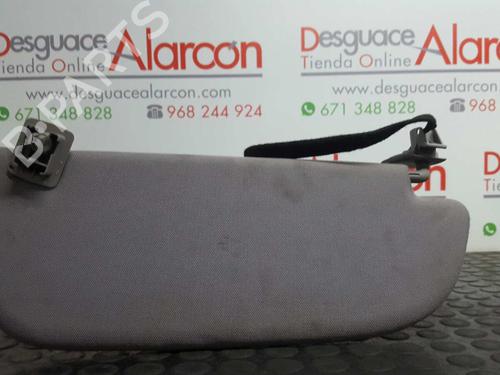 Left sun visor PEUGEOT 607 (9D, 9U) 2.7 HDi 24V | BP2772153I1 