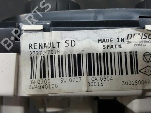 Climate control RENAULT CLIO IV (BH_) 1.5 dCi 75 | BP2756574I5