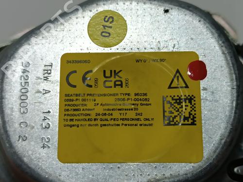 Rear left seatbelt CUPRA FORMENTOR (KM7, KMP) | BP32670976I29 - Image 5