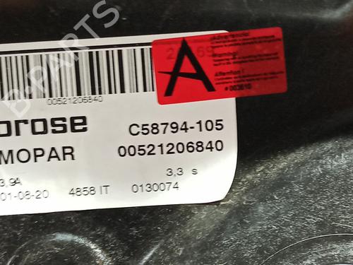 Front left window mechanism FIAT 500X (334_) 1.0 (334.AXN1B) | BP23215092C22 