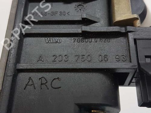 Tailgate handle MERCEDES-BENZ C-CLASS (W203) C 200 CDI (203.007) | BP7512493C132 