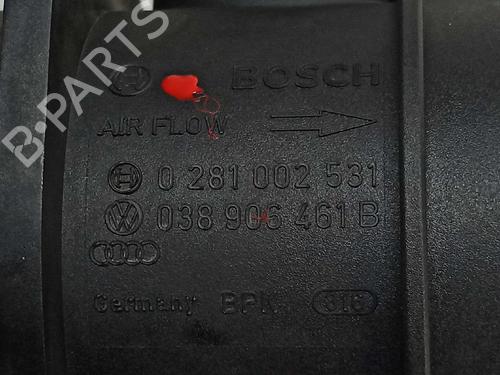 Mass air flow sensor VW POLO IV (9N_, 9A_) 1.9 TDI | BP9202856M95