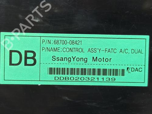 Airco bedieningspaneel SSANGYONG REXTON / REXTON II (GAB_) 3.2 RX320 4x4 | BP26701972I5