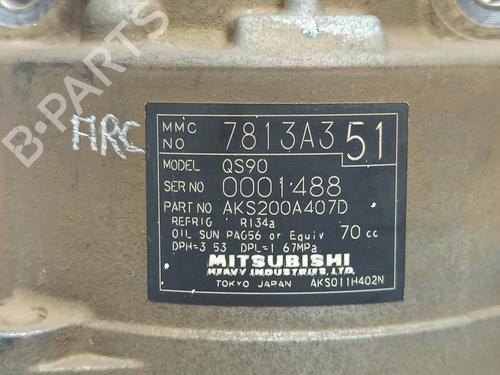 AC compressor CITROËN C-CROSSER (VU_, VV_) 2.2 HDi | BP17980449M34