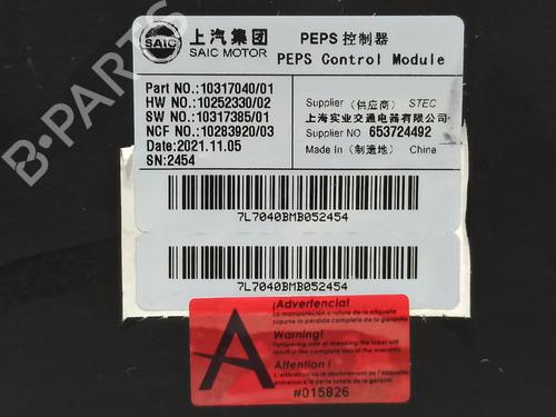 Electronic module MG MG HS (AS23) 1.5 EHS Hybrid (CSA6463) | BP13689328M83 