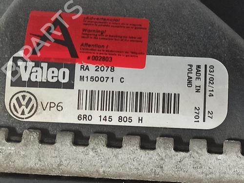 Water radiator AUDI A1 (8X1, 8XK) 1.2 TFSI | BP24103102M31