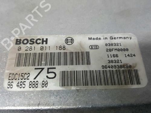 Engine control unit (ECU) PEUGEOT 206 Hatchback (2A/C) 2.0 HDI 90 | BP2756914M57