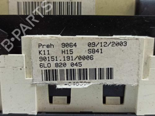 Climate control SEAT IBIZA III (6L1)  | BP9966565I5
