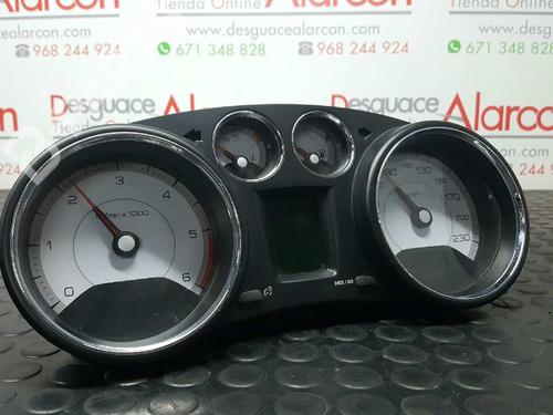 Used Instrument cluster PEUGEOT 308 I (4A_, 4C_) 2.0 HDi (136 hp) 2752017