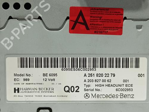 Electronic module MERCEDES-BENZ R-CLASS (W251, V251) R 280 CDI 4-matic (251.020) | BP9588334M83 