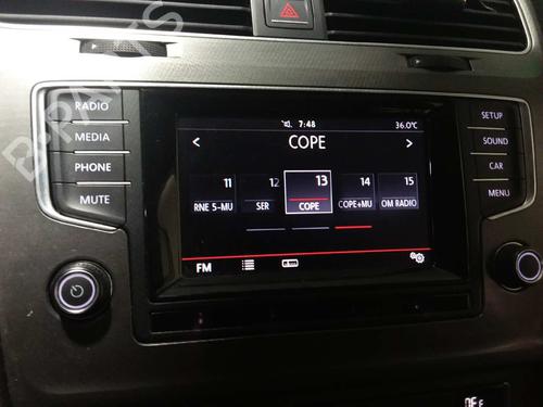 Radio VW GOLF VII (5G1, BQ1, BE1, BE2) 1.6 TDI | BP4193062E6 