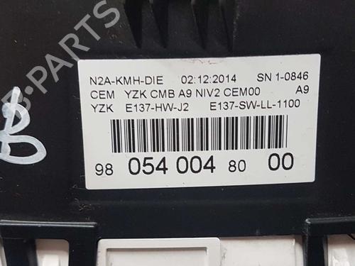 Instrument cluster PEUGEOT 208 I (CA_, CC_) 1.4 HDi | BP2770499C47
