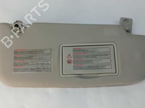 Used Right sun visor NISSAN QASHQAI I (J10, NJ10) [2006-2015]  10136831