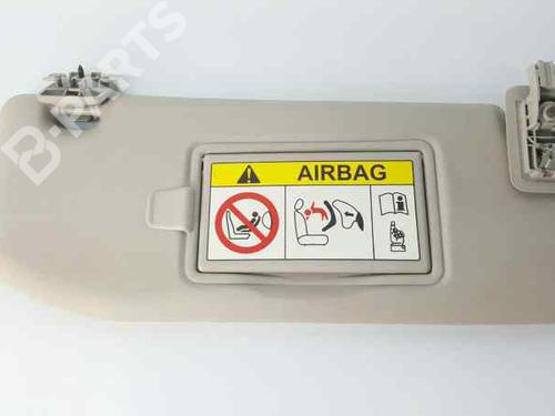 Used Right sun visor CITROËN C3 / C3 ORIGIN III (SX) 1.2 VTi 82 (82 hp) 6456248
