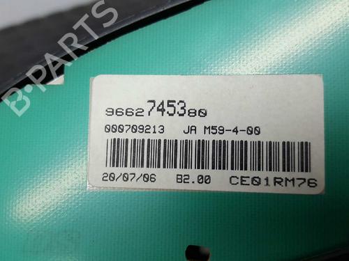 Instrument cluster PEUGEOT PARTNER MPV (5_, G_) 2.0 HDI | BP2753972C47