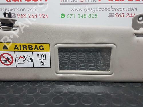 Right sun visor DACIA LOGAN MCV II TCe 90 (K8M1, K8MA, K8AC) | BP2773567I2