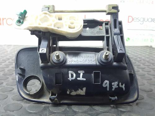 Front left exterior door handle OPEL ZAFIRA A MPV (T98) 2.0 DTI 16V (F75) | BP2735669C128