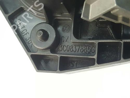 Rear left exterior door handle VW PASSAT B6 (3C2)  | BP3293035C130 