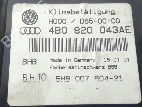 AC-Styringsenhed/Manøvreenhed AUDI A6 C5 (4B2, 4B4) 2.5 TDI quattro | BP6091694I5 