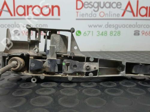 Front left exterior door handle PEUGEOT 207 (WA_, WC_) 1.6 HDi | BP2731327C128 