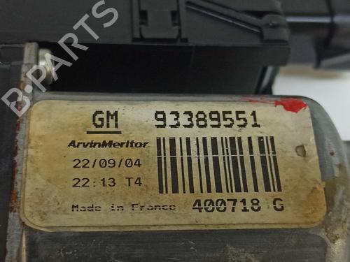 Front left window mechanism OPEL MERIVA A MPV (X03) 1.7 DTI (E75) | BP7986325C22