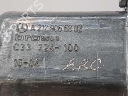 Left front window motor MERCEDES-BENZ E-CLASS (W212) E 200 CDI / BlueTEC (212.005, 212.006) | BP8245468E21 