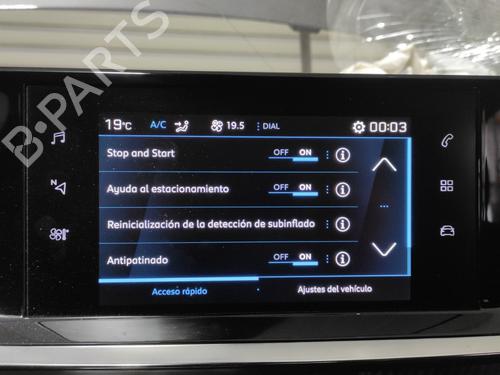 Display monitor PEUGEOT 2008 II (UD_, US_, UY_, UJ_, UR_, UC_) 1.2 PureTech 130 (USHNS, URHNS) | BP21798728C48 