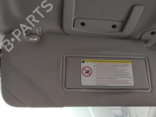 Right sun visor CITROËN C5 II (RC_) 1.6 HDi (RC8HZB) | BP23437008I2